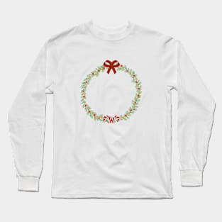 Christmas wreath Long Sleeve T-Shirt